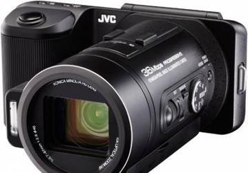 Камера JVC GC-PX10 способна снимать фото и видео высокой чёткости одновременно