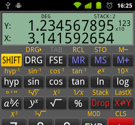 RealCalc Scientific Calculator 1.7.1 для Android —  калькулятор для учебы и работы