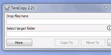 TeraCopy v.2.22 - утилита для повышения удобства копирования файлов