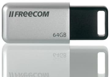 «Флэшка» Freecom DataBar в алюминиевом корпусе имеет выдвижной разъем