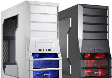 Sharkoon обновляет недорогой корпус Vaya Value, получивший интерфейс USB 3.0 и боковое окно