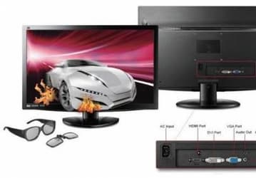 ViewSonic выпустила 23-дюймовый 3D-монитор со светодиодной подсветкой