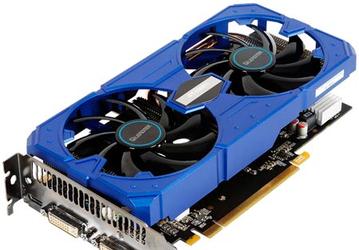 В систему охлаждения 3D-карты Leadtek WinFast GTX 560 Ti Hurricane входит два 90-миллиметровых вентилятора