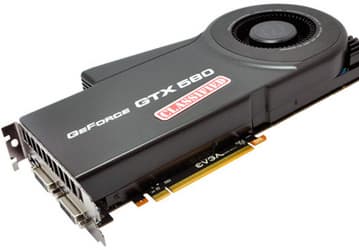 В серию EVGA GeForce GTX 580 Classified вошли 3D-карты с воздушным и водяным охлаждением 
