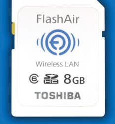 На IFA 2011 Toshiba покажет карту памяти SDHC объемом 8 ГБ со встроенным модулем Wi-Fi