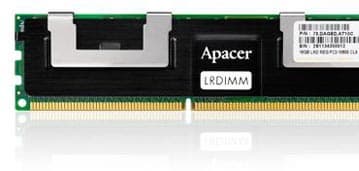 Новые серверные модули DDR3 LRDIMM Apacer снижают нагрузку на шину памяти