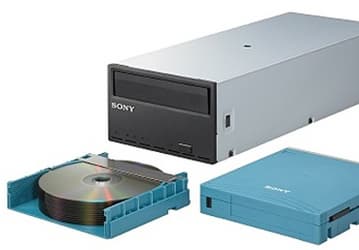 Sony создает систему архивирования видео на массивах оптических дисков