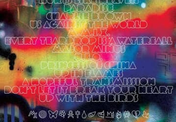 Coldplay обнародовала трек-лист Mylo Xyloto 