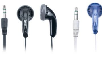 Легкие наушники Genius GHP-200X и GHP-200V