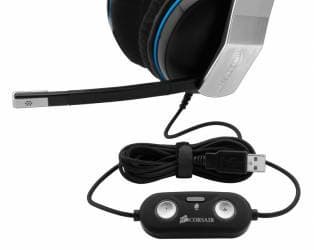 В серию аксессуаров Corsair Vengeance вошло три модели игровых гарнитур