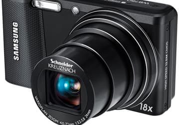 В камере Samsung WB750 используется датчик с обратной засветкой