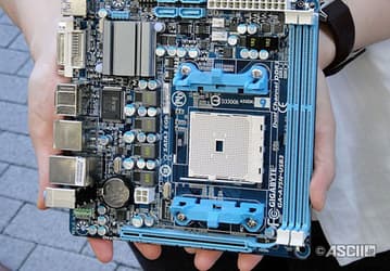 GIGABYTE GA-A75N-USB3 — еще одна системная плата типоразмера Mini ITX для процессоров AMD Llano
