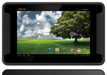 ASUS готовит 7-дюймовый планшет в усиленном влагонепроницаемом корпусе на платформе NVIDIA Tegra 2