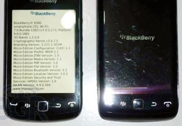 Опубликованы первые снимки смартфона BlackBerry Curve Touch 9380