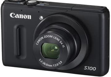 Компактная камера Canon PowerShot S100 оснащена приемником GPS