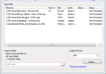 Free M4a to MP3 Converter v.7.1 - бесплатный конвертер в формат MP3