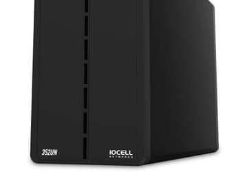 Максимальный объем двухдискового сетевого хранилища IOCELL Networks NETDISK DUO равен 4 ТБ