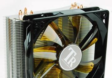 Конструкция процессорного охладителя Thermalright True Spirit включает четыре тепловые трубки 