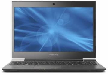 Ультрабук Toshiba Portégé Z830 имеет толщину 15,9 мм и весит менее 1,2 кг