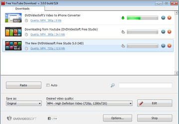 DVDVideoSoft Free YouTube Download v.3.11.32 - бесплатная программа для сохранения видео с YouTube
