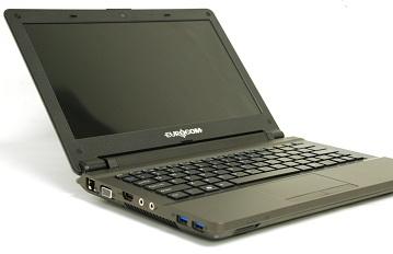 Ноутбук Eurocom Monster 1.0 с экраном размером 11,6 дюйма на процессоре Intel Core i7-3820QM оснащен 3D-картой NVIDIA GeForce GT 650M 