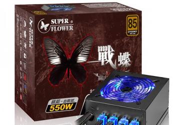 Каталог Super Flower пополнил блок питания SF-550K14XP мощностью 550 Вт