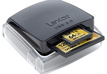 Устройство для работы с картами памяти Lexar Professional USB 3.0 Dual-Slot Reader теперь поддерживает режим UDMA 7