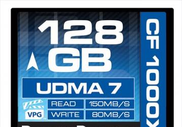 Delkin Devices начинает продажи карт памяти CF 1000X UDMA 7 объемом 128 ГБ, цена — $645