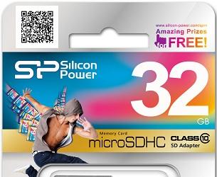 Silicon Power выпустила карту памяти microSDHC Class 10 объемом 32 ГБ