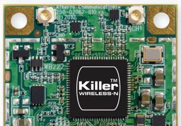 Модуль беспроводной связи Qualcomm Atheros Killer Wireless-N 1202 нашел применение в игровых ноутбуках Alienware