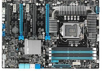 Системная плата ASUS P8Z77 WS получила четыре слота PCI-E 3.0 x16