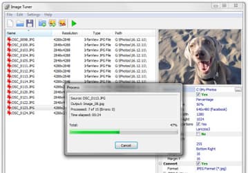 Image Tuner v.3.5 - утилита для пакетной обработки графических файлов