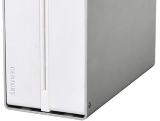 Корпус для внешнего хранилища Century CRTS35EU3R оснащен интерфейсами eSATA и USB 3.0