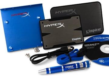 SSD Kingston HyperX 3K: накопитель с контроллером SandForce SF-2281 объемом 90 ГБ за $140
