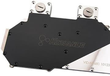 Начались продажи водоблока Koolance VID-NX680, предназначенного для 3D-карты NVIDIA GeForce GTX 680