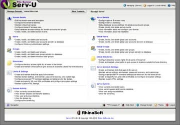 Serv-U v.11.3.0.2 - удобный и функциональный FTP-сервер