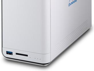 Shuttle OMNINAS KD20: первое сетевое хранилище компании