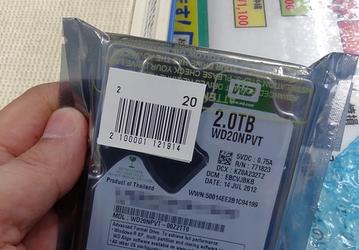 WD WD20NPVT — «ноутбучный» винчестер не для ноутбуков