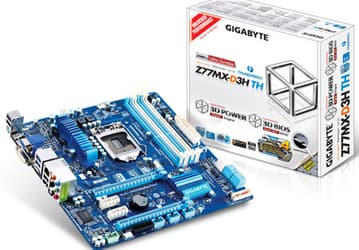 Материнская плата Z77MX-D3H-TH с двумя портами Thunderbolt появилась в каталоге Gigabyte