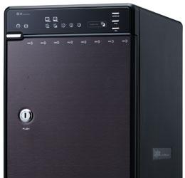 Внешние накопители Logitec серии LHR-8B рассчитаны на установку восьми HDD