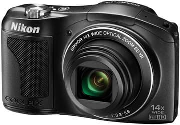 Nikon Coolpix L610 — компактная камера с 14-кратным зум-объективом и питанием от двух батареек типа АА