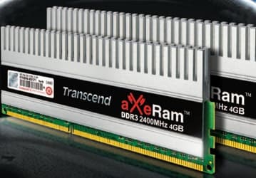 Высокочастотные модули памяти Transcend aXeRam оснащаются термодатчиками
