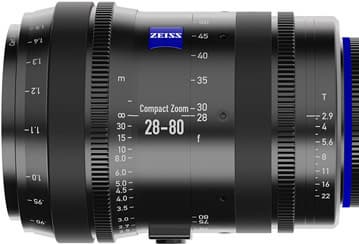Анонсирован объектив для кино- и видеосъемки Carl Zeiss Compact Zoom CZ.2 28-80/T2.9