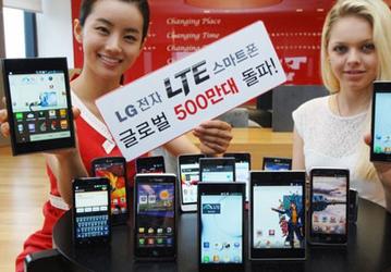 LG продала более пяти миллионов смартфонов с поддержкой LTE