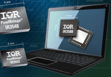 Микросхемы питания IR3588, IR3552 и IR3548 способны улучшить автономность ультрабуков