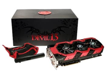 Дьявол в красно-чёрной юбке — PowerColor представила видеокарту DEVIL13 HD7990