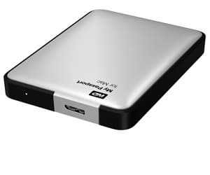 Внешний накопитель WD My Passport for Mac оснащен интерфейсом USB 3.0