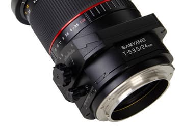 Названа цена и срок начала продаж объектива Samyang T-S 24мм f/3.5 ED AS UMC