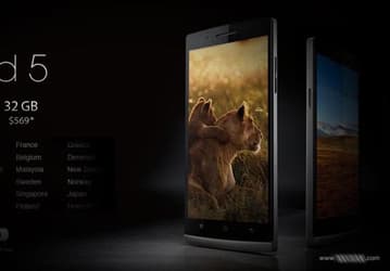 В следующем квартале начнутся продажи пятидюймового смартфона Oppo Find 5 с 32 ГБ флэш-памяти