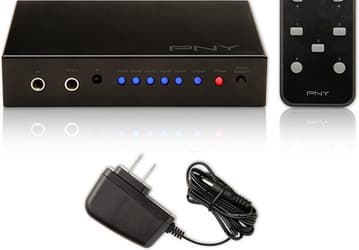 PNY 5-Port Smart HDMI Switch позволяет подключить к одному входу HDMI до пяти источников 